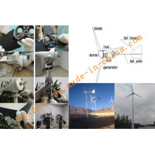 2kw Wind Power Generator System for Home or Farm Use Off-grid system GEL BATTERY 12V100AH